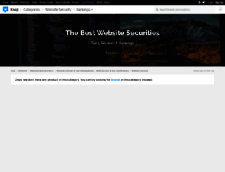 websitesecurity.knoji.com screenshot