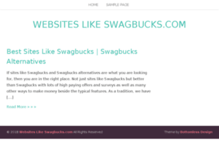 websiteslikeswagbucks.com screenshot