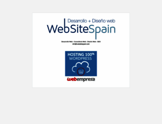 websitespain.com screenshot