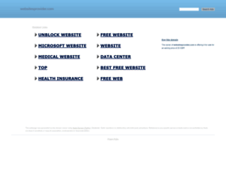 websitesprovider.com screenshot