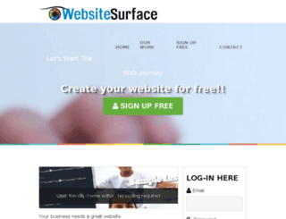 websitesurface.com screenshot