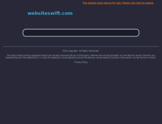 websiteswift.com screenshot