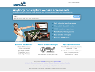 websitethumbnail.de screenshot