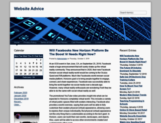 websitetrafficadvice.com screenshot