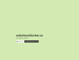 websiteunblocker.us screenshot