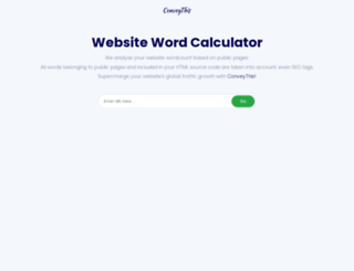 websitewordcalculator.com screenshot