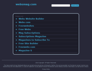 websmag.com screenshot