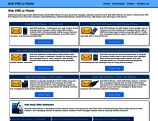 websmstomobile.org screenshot