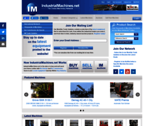 websmtp.industrialmachines.net screenshot