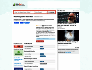 websoftex.com.cutestat.com screenshot