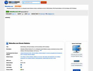websoftex.com.webstatsdomain.org screenshot