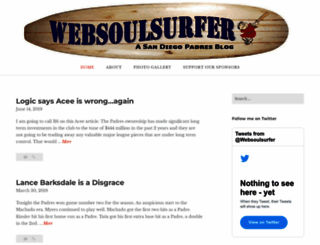websoulsurfer.com screenshot
