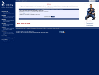 webspace.ulbsibiu.ro screenshot
