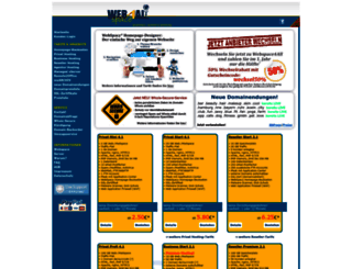 webspace4all.eu screenshot