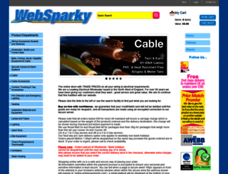 websparky.co.uk screenshot