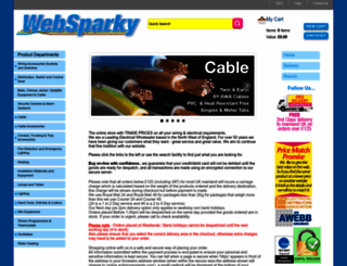 websparky.co.uk screenshot