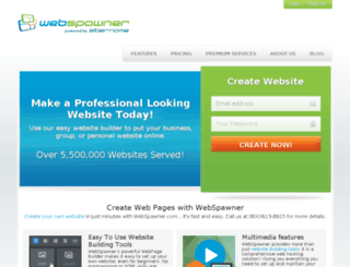 webspawner.com screenshot