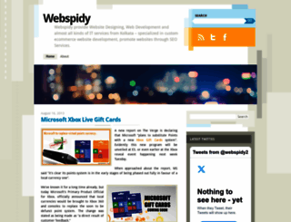 webspidyblog.wordpress.com screenshot
