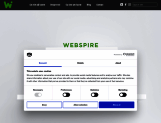 webspire.ro screenshot