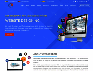webspreadtech.com screenshot