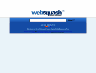 websquash.org screenshot