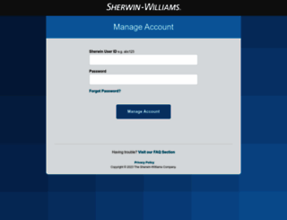 websso.sherwin.com screenshot