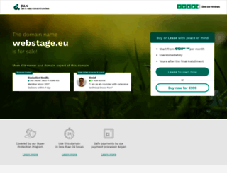 webstage.eu screenshot