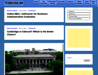 webstarbd.com screenshot