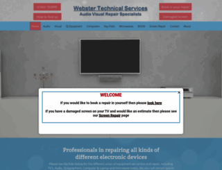 webster-tech.co.uk screenshot
