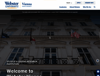 webster.ac.at screenshot