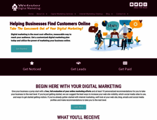 websterdigitalmarketing.com screenshot