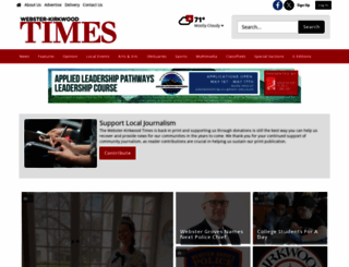 websterkirkwoodtimes.com screenshot