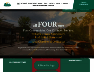 webstershrewsburychamber.com screenshot