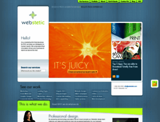 webstetic.com screenshot