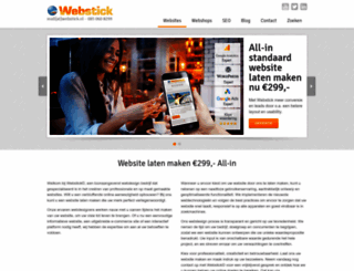 webstick.nl screenshot