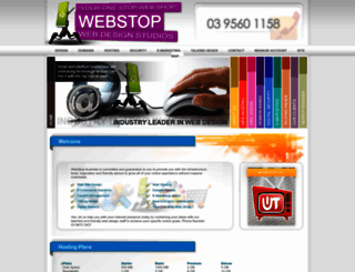 webstop.com.au screenshot