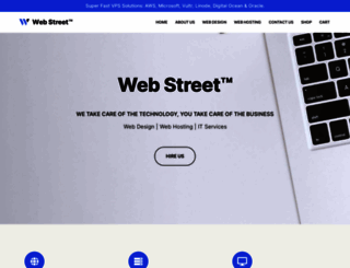 webstreet.com screenshot