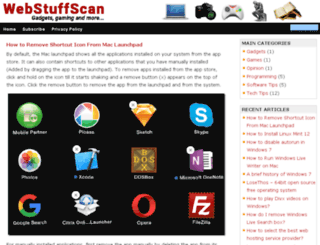 webstuffscan.com screenshot