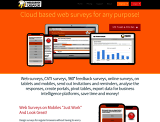 websurveycreator.com screenshot