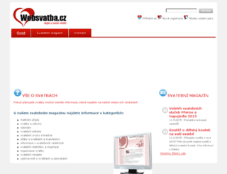 websvatba.cz screenshot