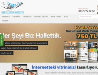 webtasarimmarketi.com screenshot