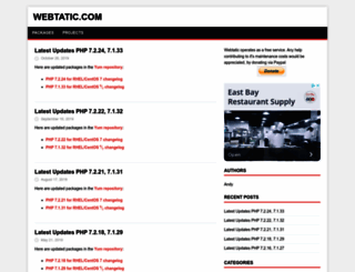 webtatic.com screenshot