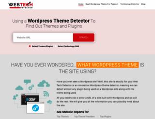 webtechdetector.com screenshot
