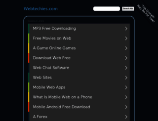 webtechies.com screenshot