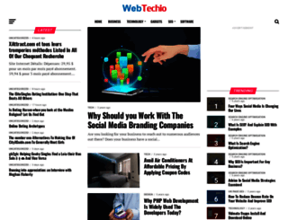 webtechio.com screenshot