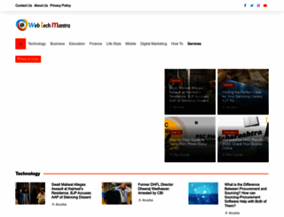 webtechmantra.com screenshot