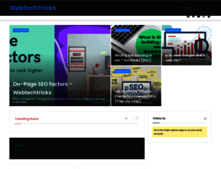 webtechtricks.xyz screenshot