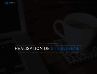 webteck.fr screenshot