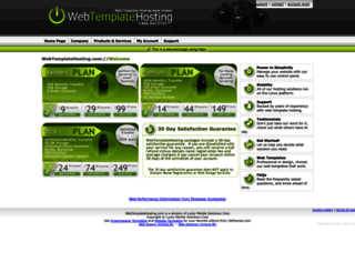 webtemplatehosting.com screenshot
