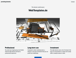 webtemplates.de screenshot